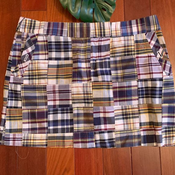 J. Crew Dresses & Skirts - J. Crew Madras Mini Skirt